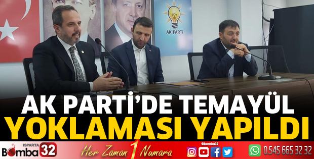 AK Parti'de temayül yoklaması yapıldı