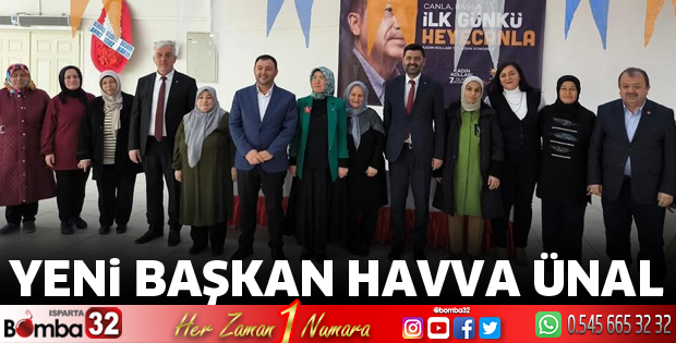 AK Parti'de yeni başkan Havva Ünal