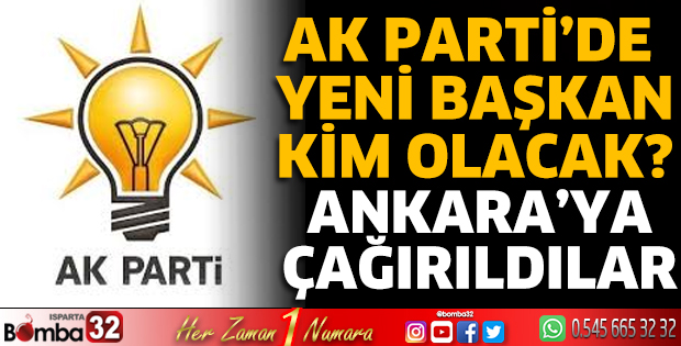 AK Parti'de yeni başkan kim olacak?