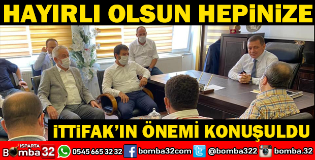 AK PARTİDEN MHP ZİYARETİ