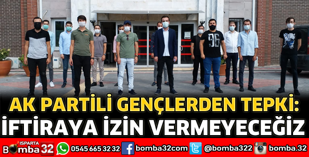 AK PARTİLİ GENÇLERDEN EROL MÜTERCİMLER’E TEPKİ