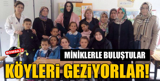 AK PARTİLİ KADINLAR ZİYARET TURLARINDA