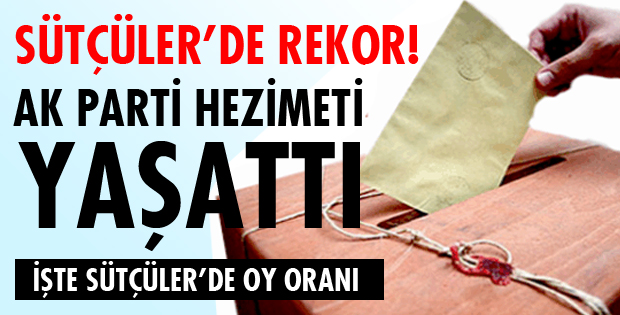 AK PARTİ'NİN SÜTÇÜLER REKORU!