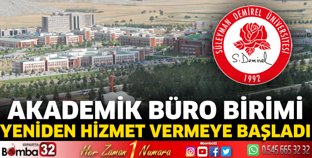 Akademik Büro Birimi yeniden hizmet vermeye başladı