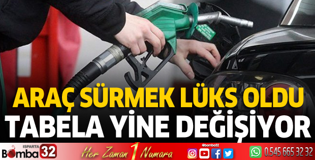 Akaryakıta bir büyük zam daha!