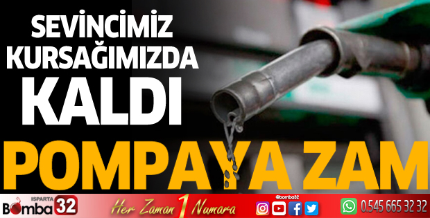 Akaryakıta çifte zam