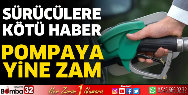 Akaryakıta zam 