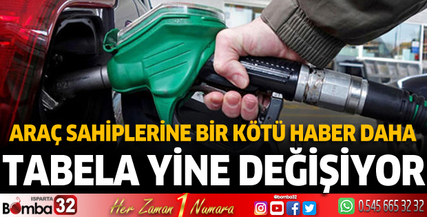 Akaryakıta zam