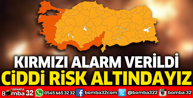 Akdeniz için kırmızı alarm verildi