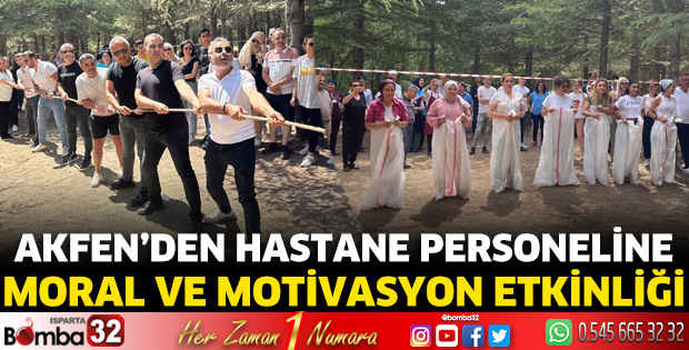 AKFEN’den hastane personeline moral ve motivasyon etkinliği