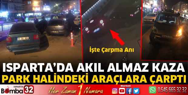 Akıl almaz kaza 