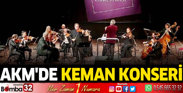 AKM'de keman konseri