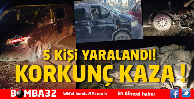 AKPINAR YOLUNDA KORKUNÇ KAZA!...