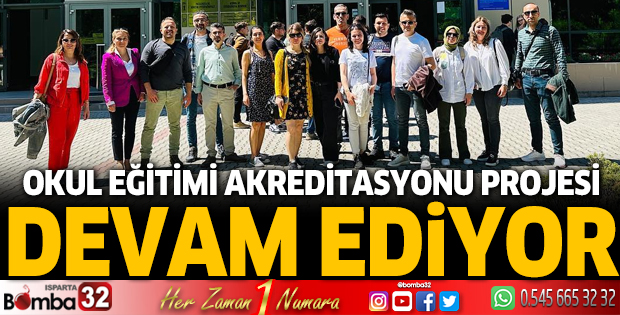Akreditasyon Projesi çalışmaları devam ediyor