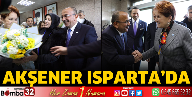 Akşener Isparta’da 