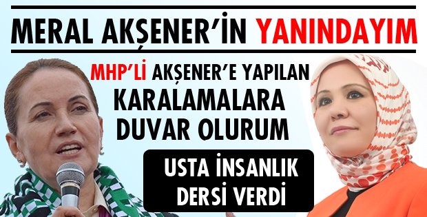 AKŞENER'İN YANINDAYIM!