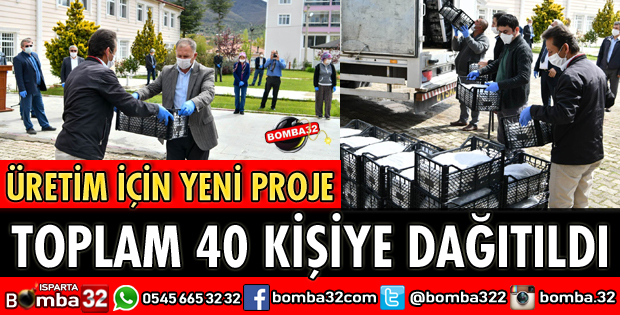 AKSU’DA ÇİLEK FİDELERİ TOPRAKLA BULUŞTU
