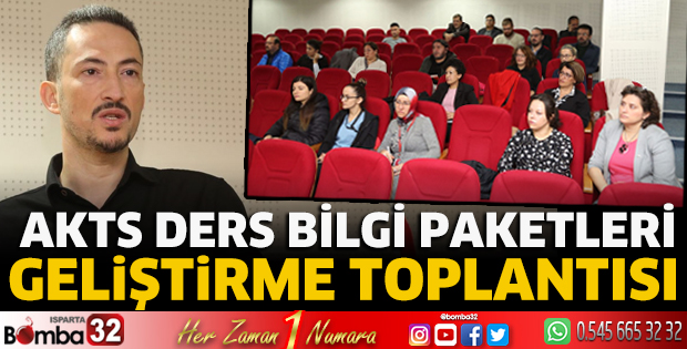 AKTS Ders Bilgi Paketleri Geliştirme Toplantısı
