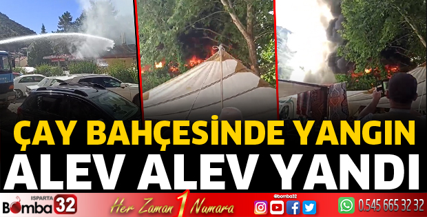 Alev alev yandı