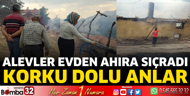 Alevler evden ahıra sıçradı