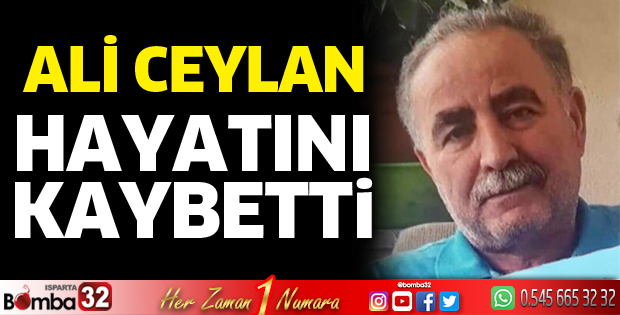 Ali Ceylan hayatını kaybetti