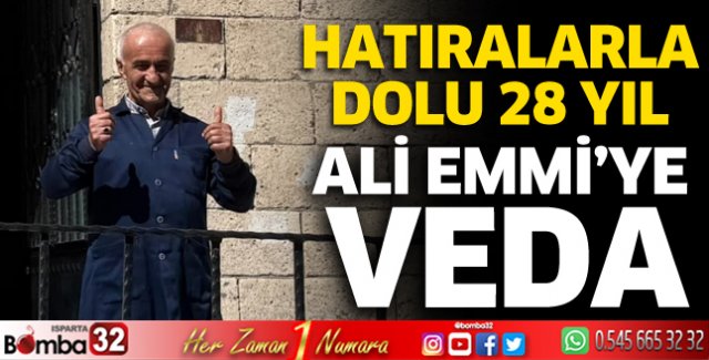 Ali Emmi'ye Veda