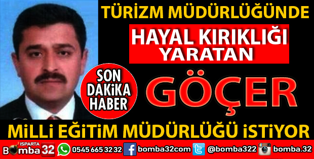 ALİ GÖÇER MİLLİ EĞİTİM MÜDÜRÜMÜ OLUYOR