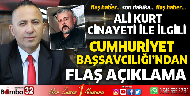 ALİ KURT CİNAYETİ İLE İLGİLİ FLAŞ GELİŞME H.A YAKALANDI