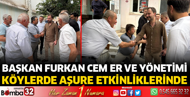 Aliköy ve Küçük Hacılar/da aşure etkinliğine katıldılar