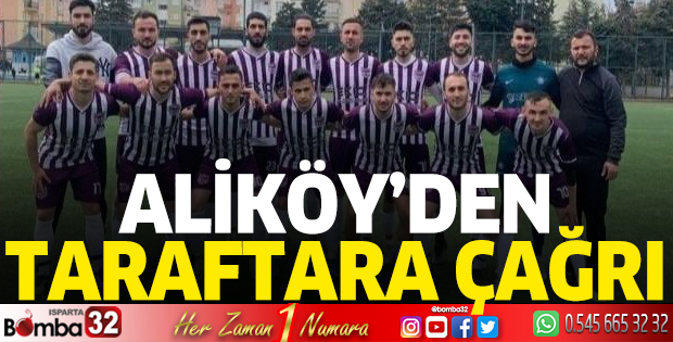 Aliköy'den taraftara çağrı
