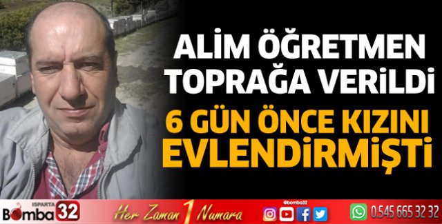 Alim öğretmene veda 