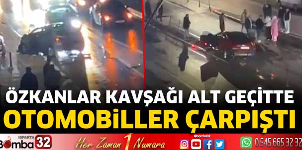 Alt geçitte kaza 