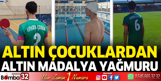 Altın çocuklardan altın madalya yağmuru