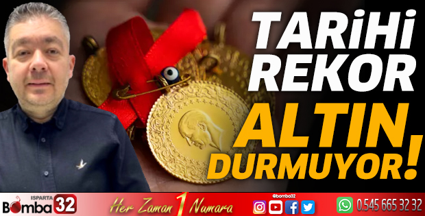 Altın fiyatlarında tarihi rekor