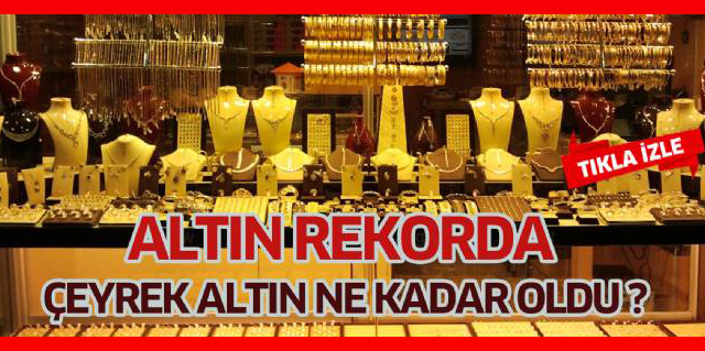 Altın rekorda