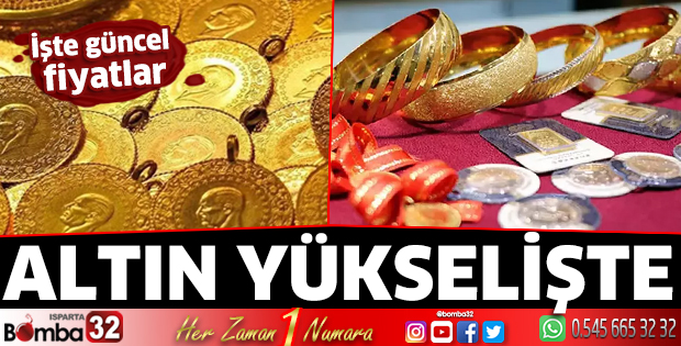 Altın yükselmeye devam ediyor 