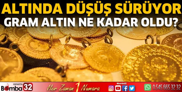 Altında düşüş sürüyor