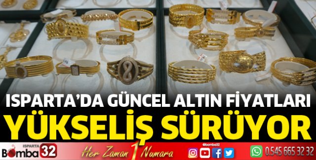 Altındaki yükseliş devam ediyor