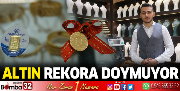 Altın'dan rekor üstüne rekor