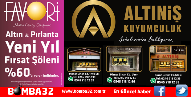 ALTINİŞ KUYUMCULUKTA YENİ YIL FIRSAT ŞÖLENİ