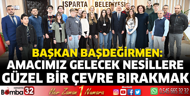 Amacımız gelecek nesillere güzel bir çevre bırakmak
