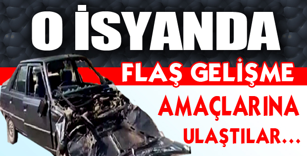 Amaçlarına ulaştılar…