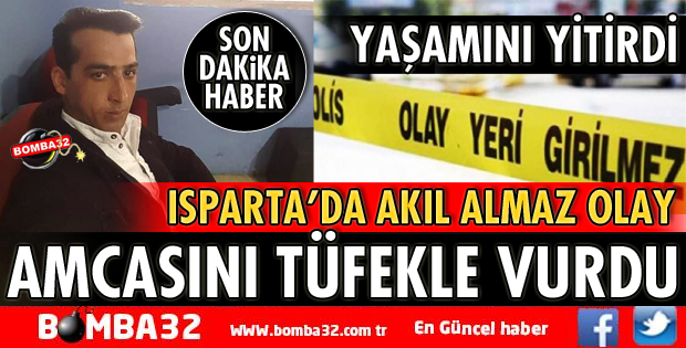 AMCASINI TÜFEKLE VURDU