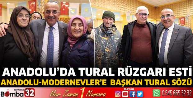 Anadolu’da Tural rüzgarı esti