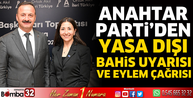 Anahtar Parti'den yasa dışı bahis uyarısı 