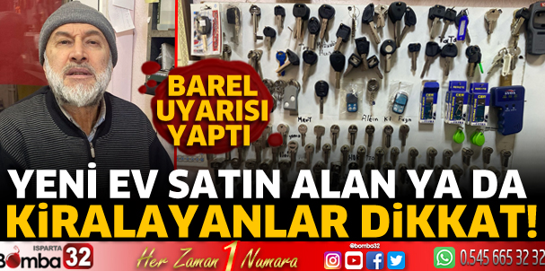 Anahtarcıdan barel uyarısı 