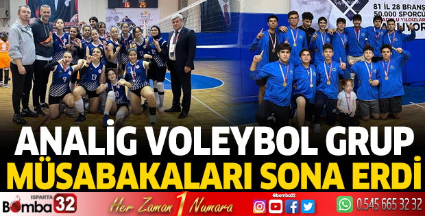 ANALİG Voleybol Grup Müsabakaları sona erdi