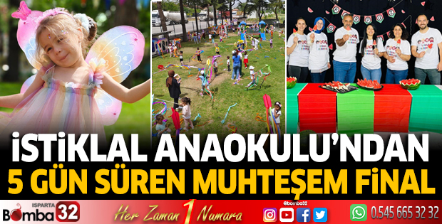 Anaokulundan 5 gün süren muhteşem final 