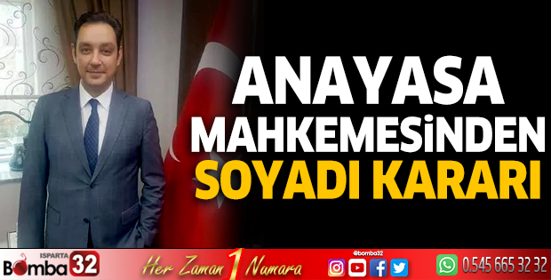 Anayasa Mahkemesinden soyadı kararı