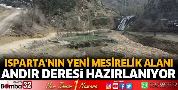 Andık Deresi hazırlanıyor